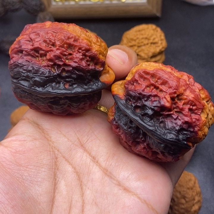 把件文玩核桃45尺金蟾王