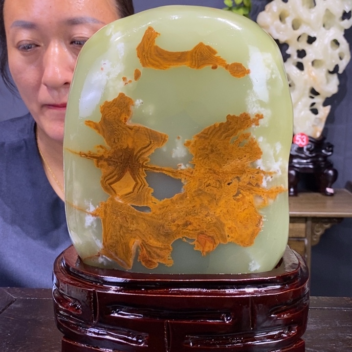 石材精品古青石摆件