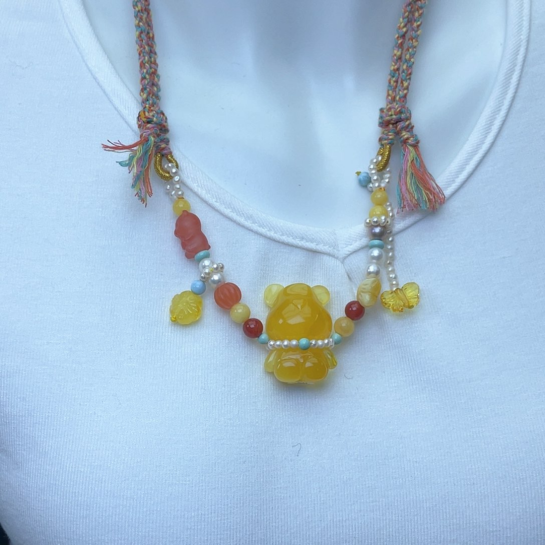 琥珀裸石未镶嵌蜜蜡