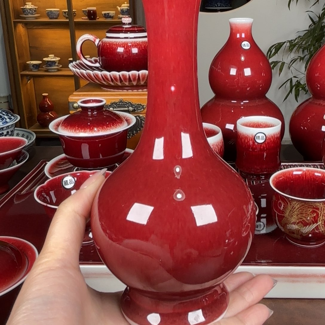 杯冯****基闻轩坊郎红 花瓶