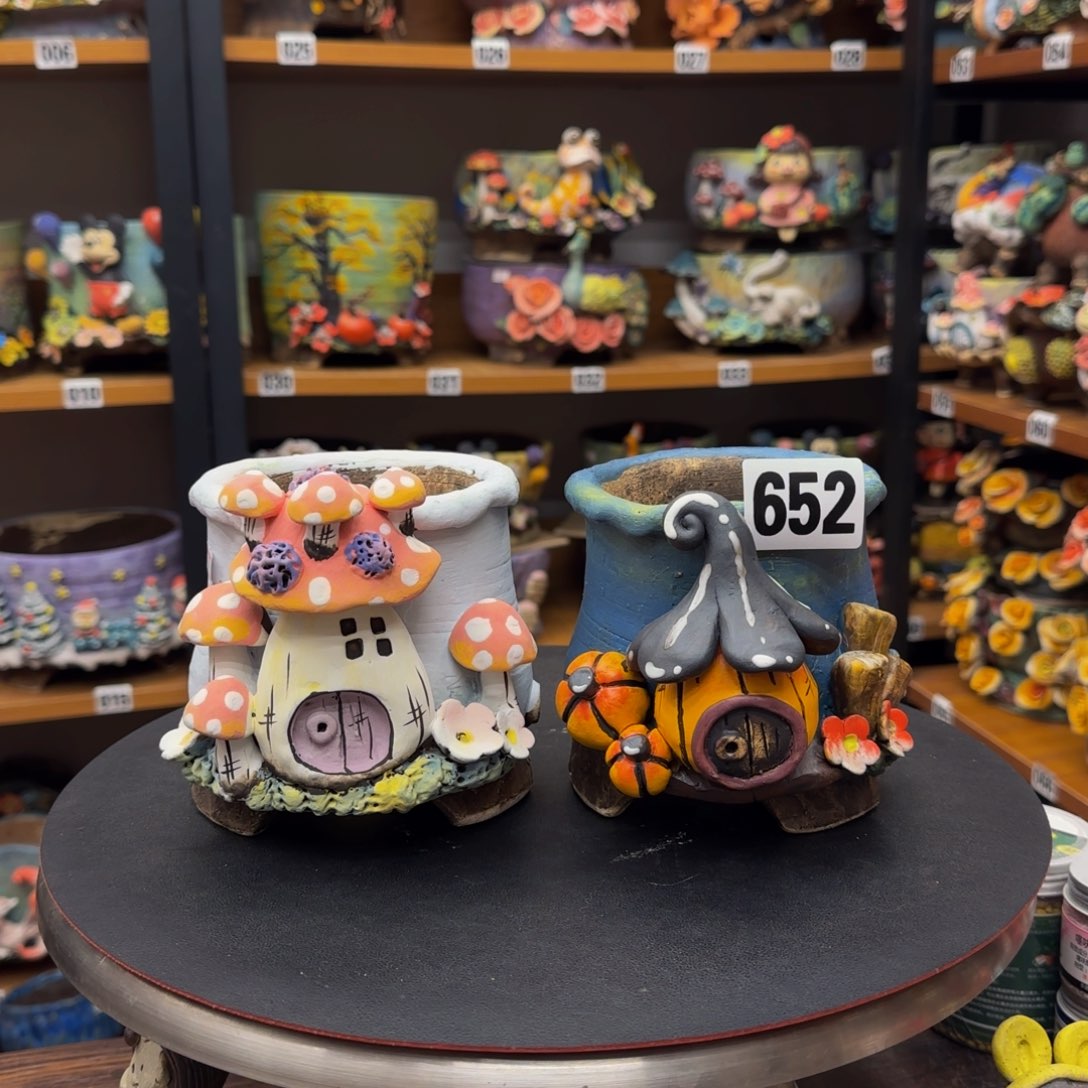 【闪购商品】粗陶手捏