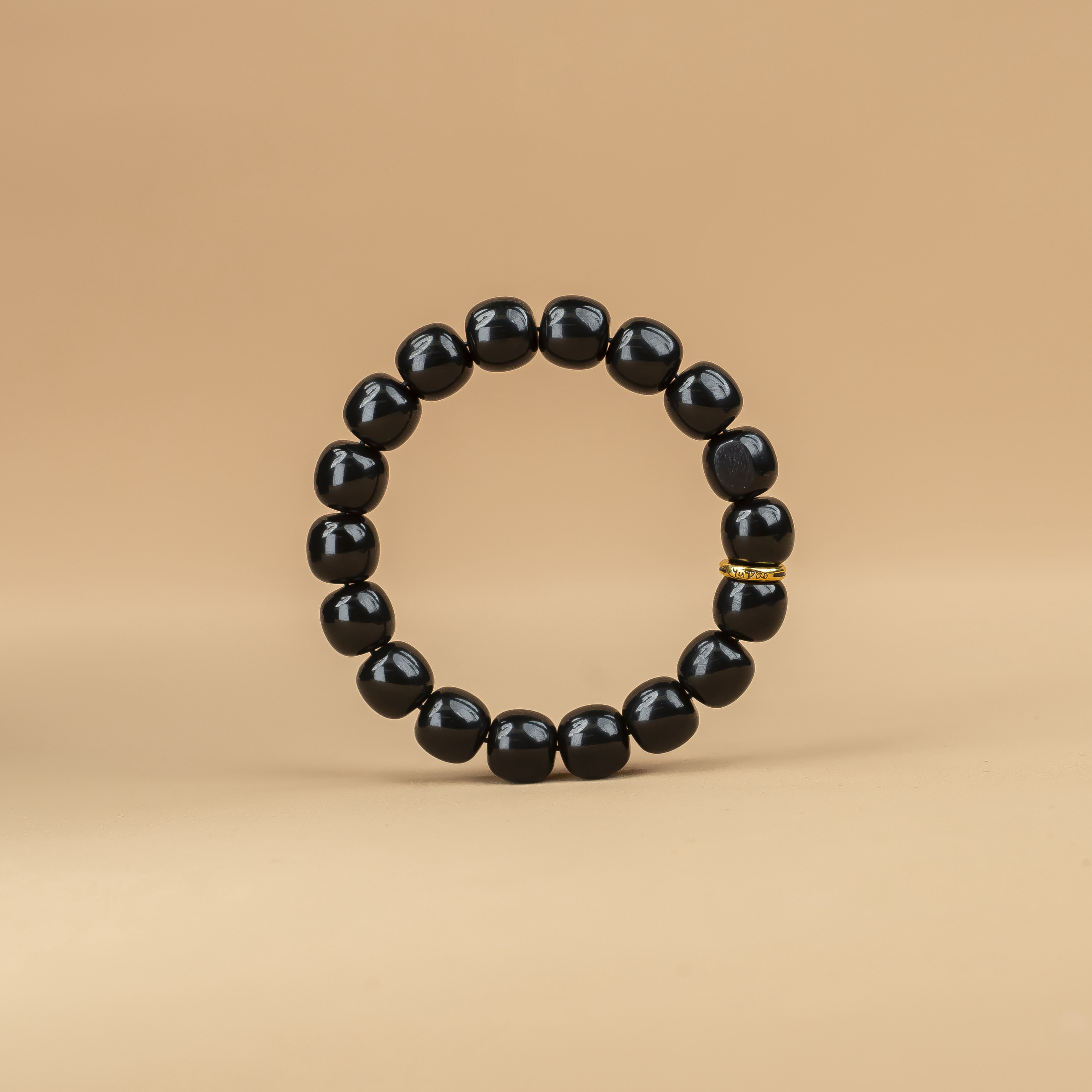 【玉道·出品】12mm黑青老型手串藏物系列