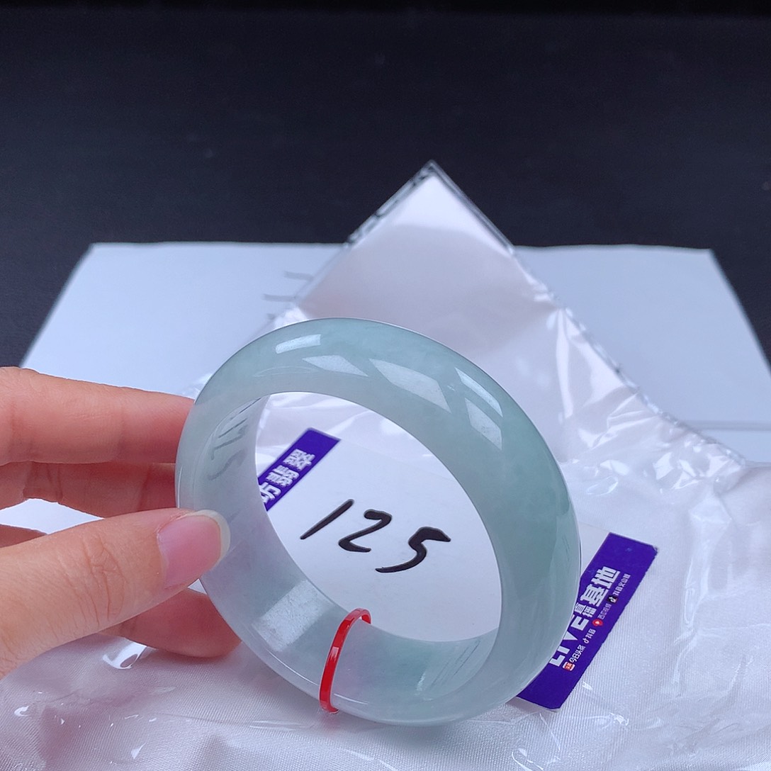 翡翠手镯未镶嵌手镯000355