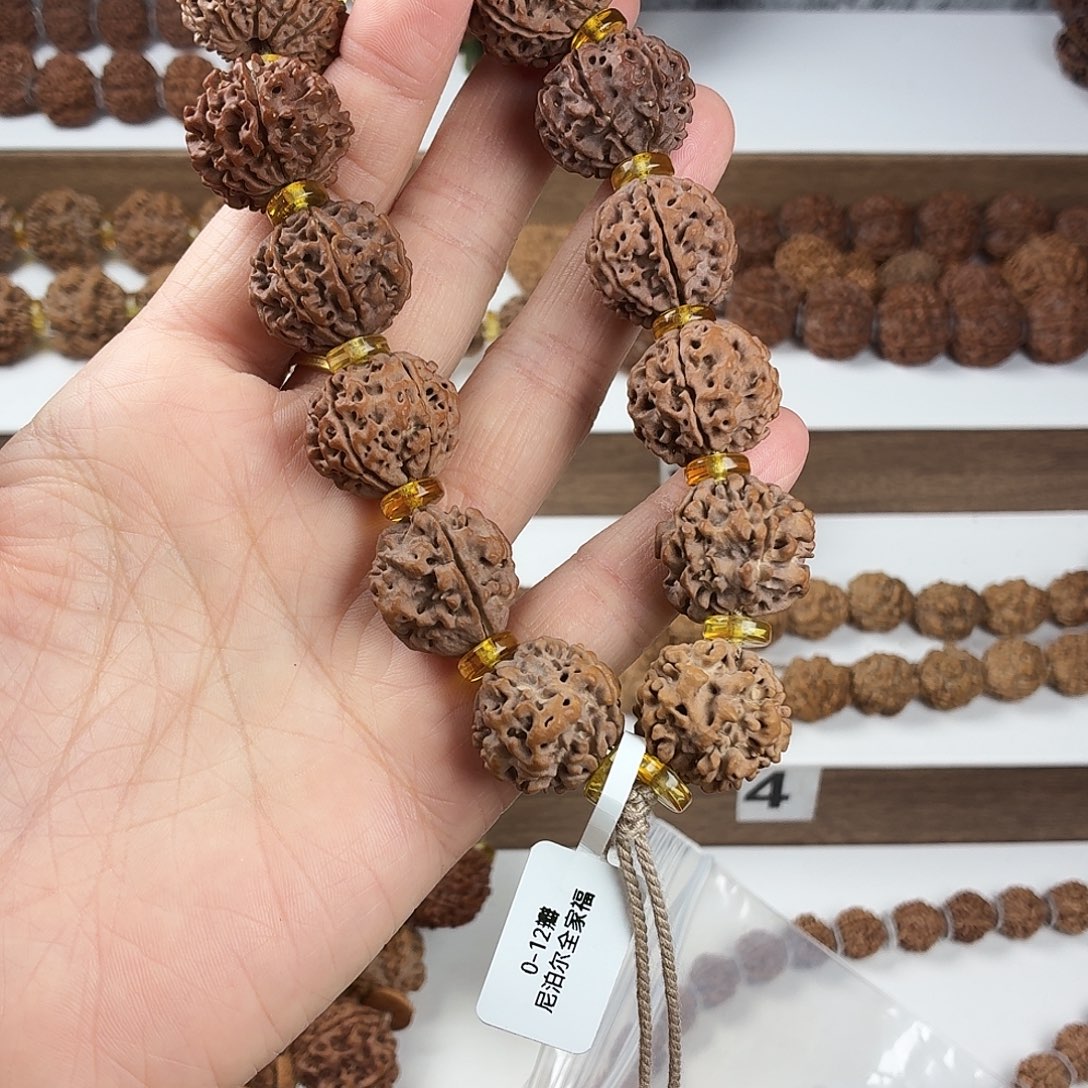 め***演金刚菩提吊坠原生态精品全家福