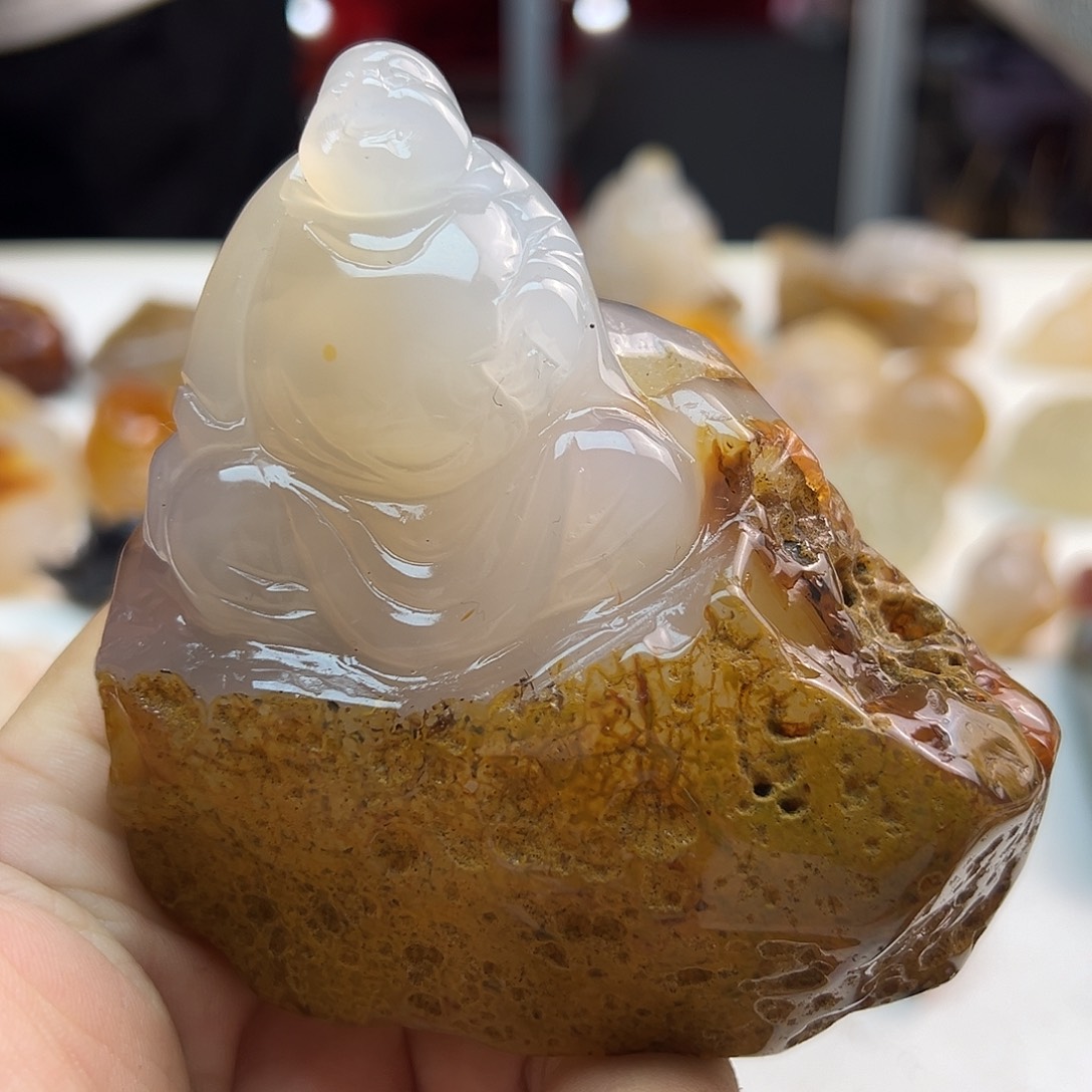 玛瑙/玉髓合金颈饰