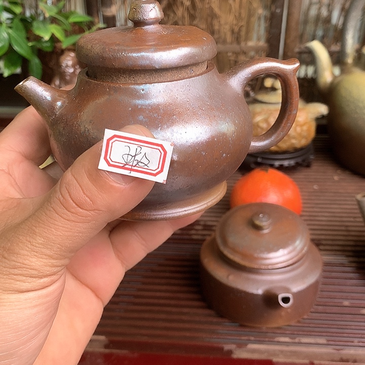 紫砂茶壶纯自然高温裸柴烧