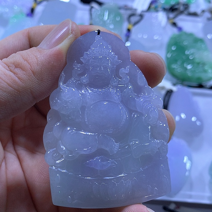 翡翠未镶嵌颈饰天然翡翠A货吊坠