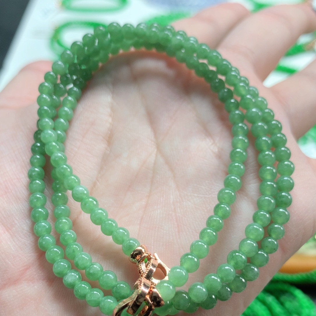 翡翠未镶嵌手链翡翠