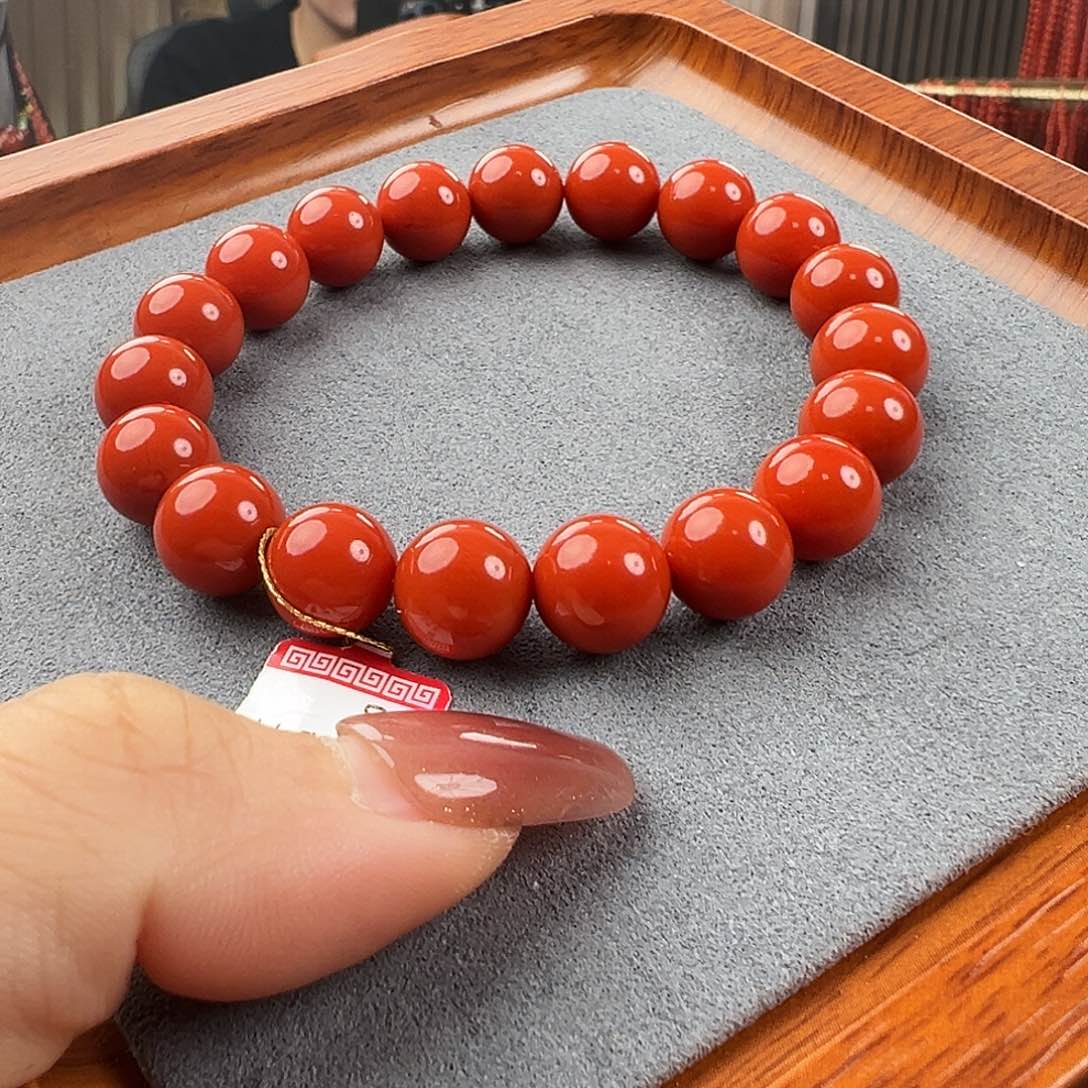 南红玛瑙手串未镶嵌