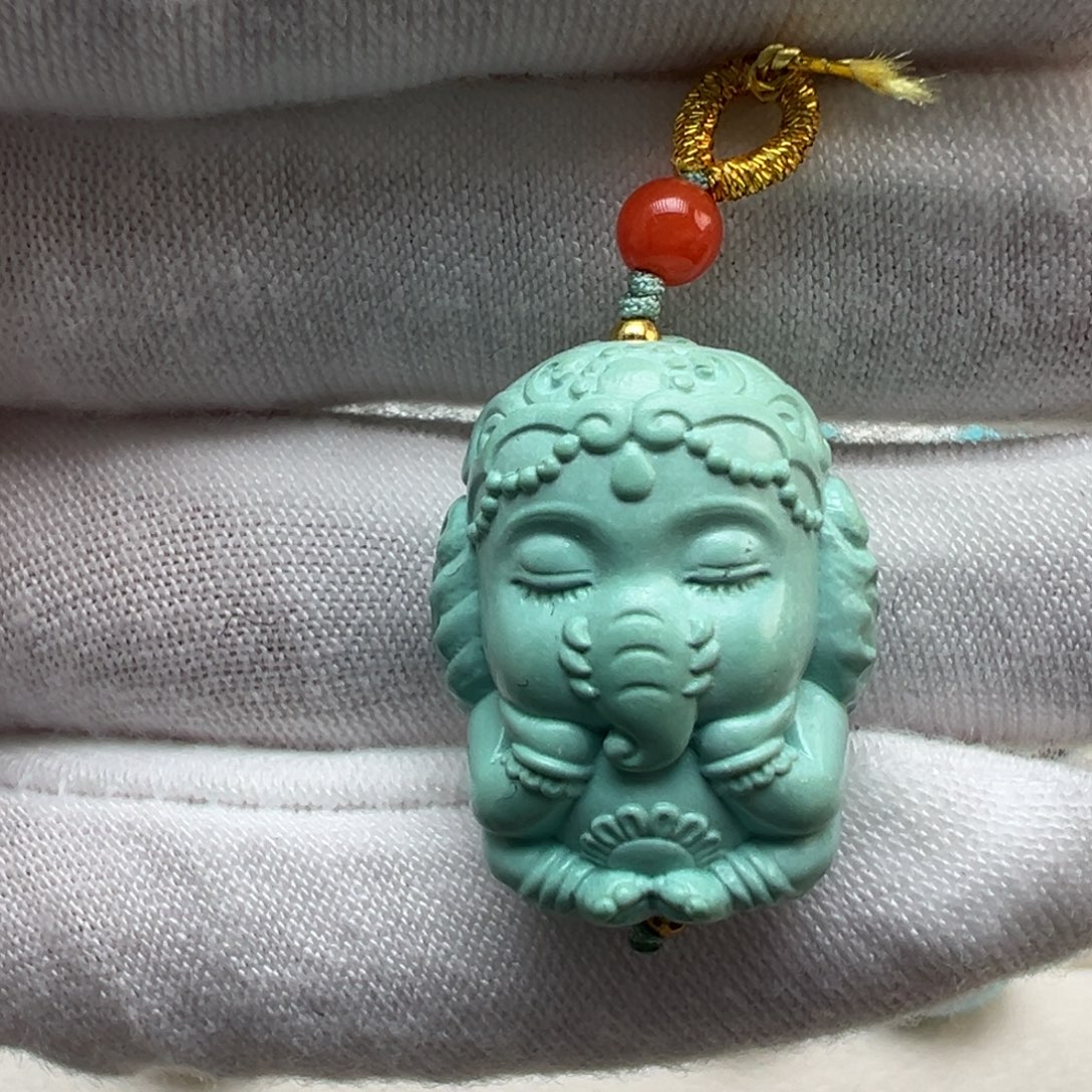 绿松石未镶嵌配饰