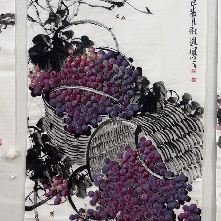 国画纯手绘手工国画作品福利138/68