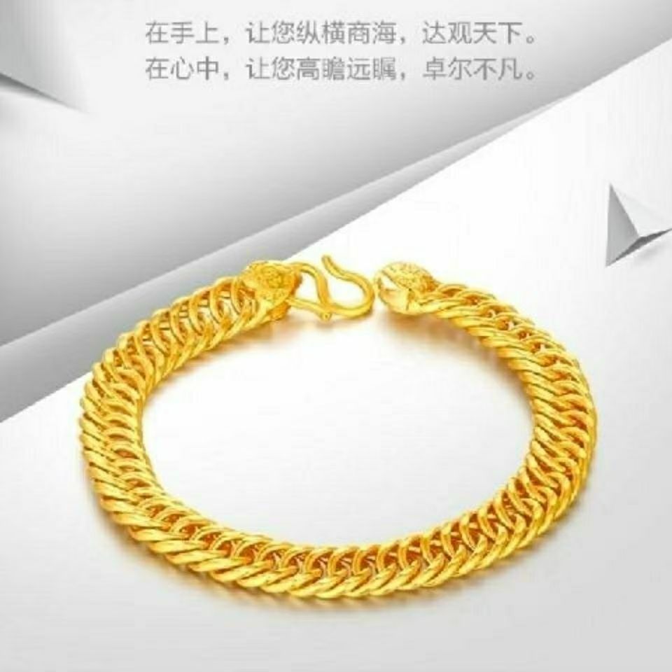 合金手链 [2025新款]老板手链男款时尚霸气个性经典不掉色