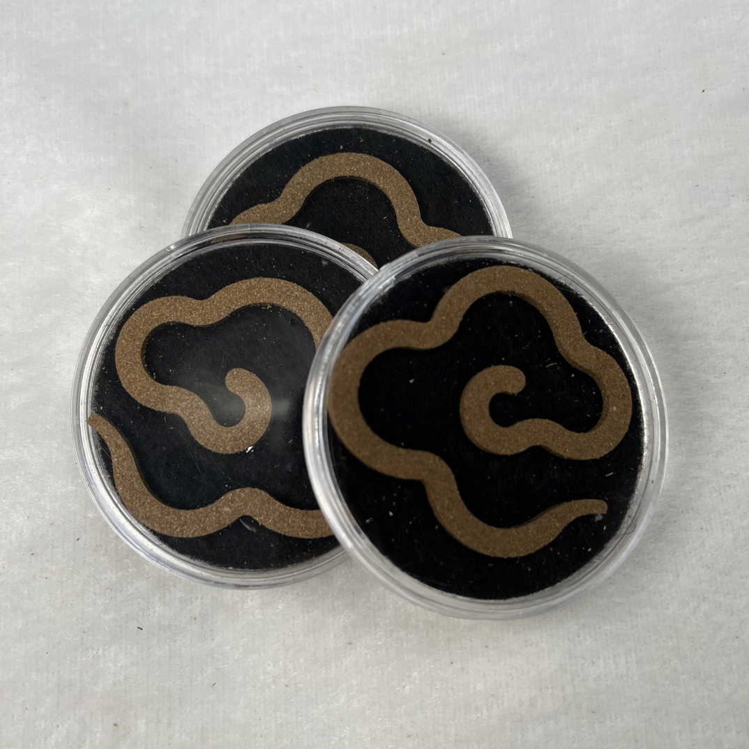 沉香棋楠沉香加大祥云片3片