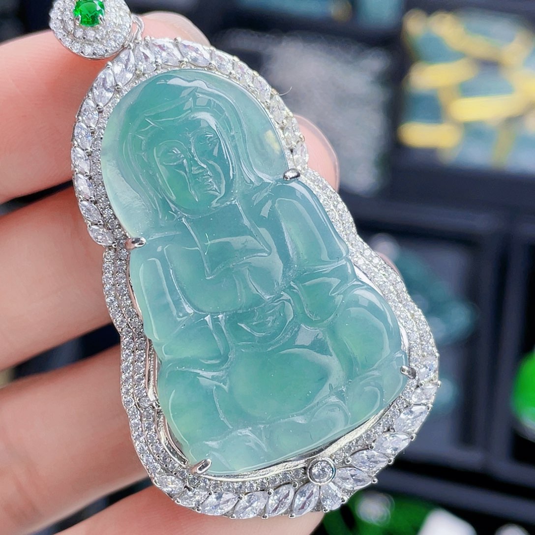 翡翠吊坠(不含链)未镶嵌