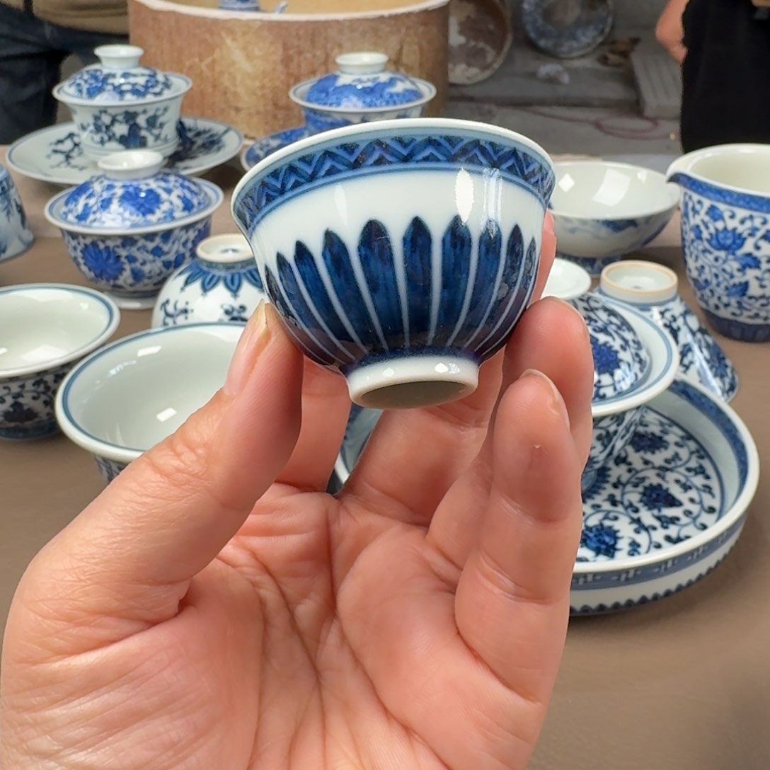 杯景德镇陶瓷手工手绘