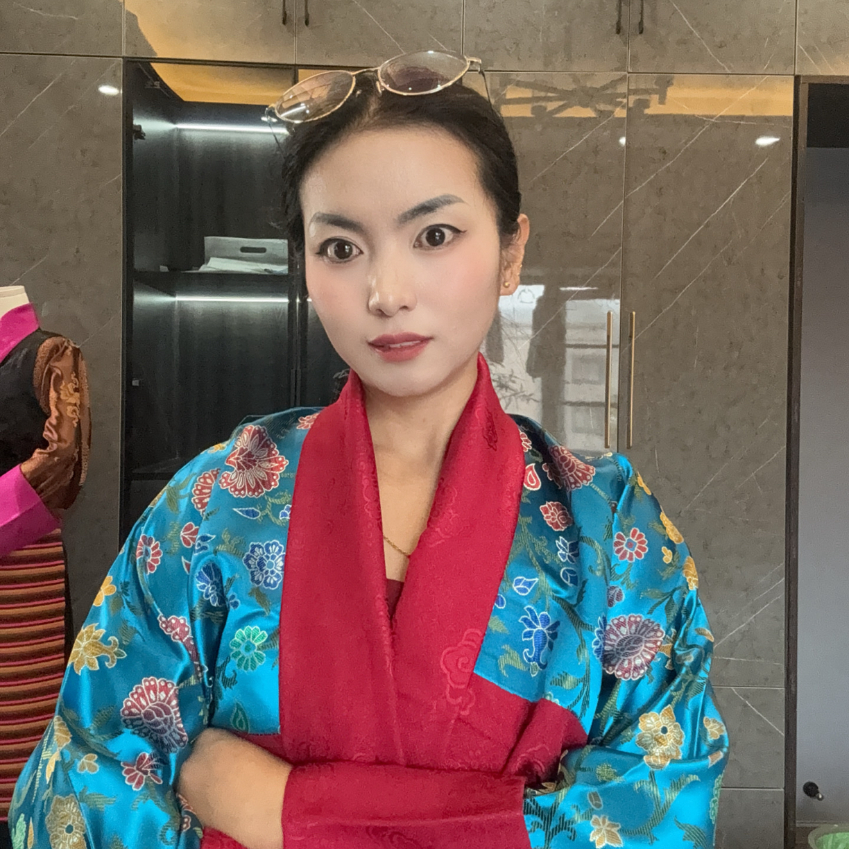 新款藏式衬衫高级款