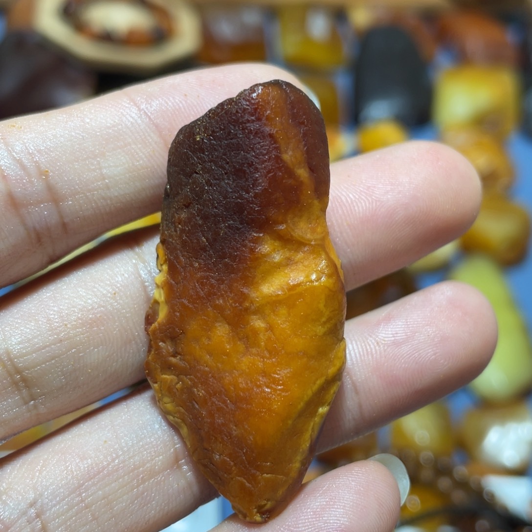 定制蜜蜡未镶嵌花蜡