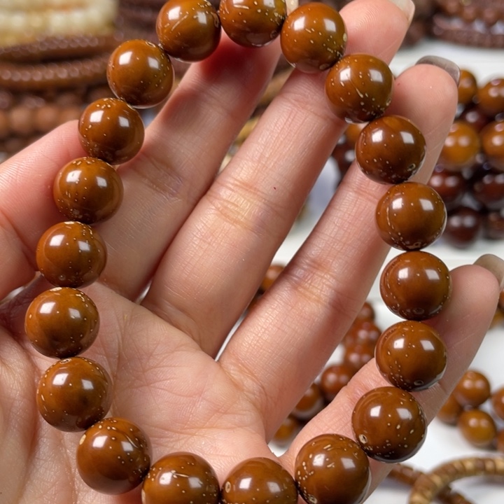 紫金鼠手串11.8尺寸练手瑕疵款