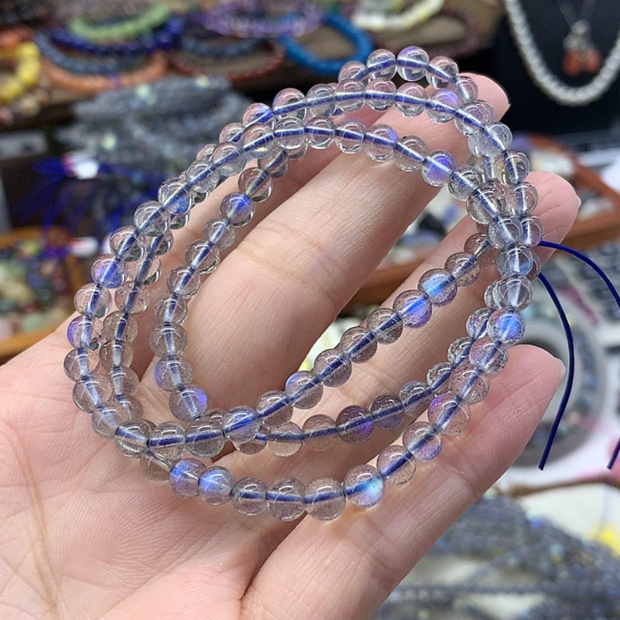 【闪购商品】长石手串未镶嵌南*&手串