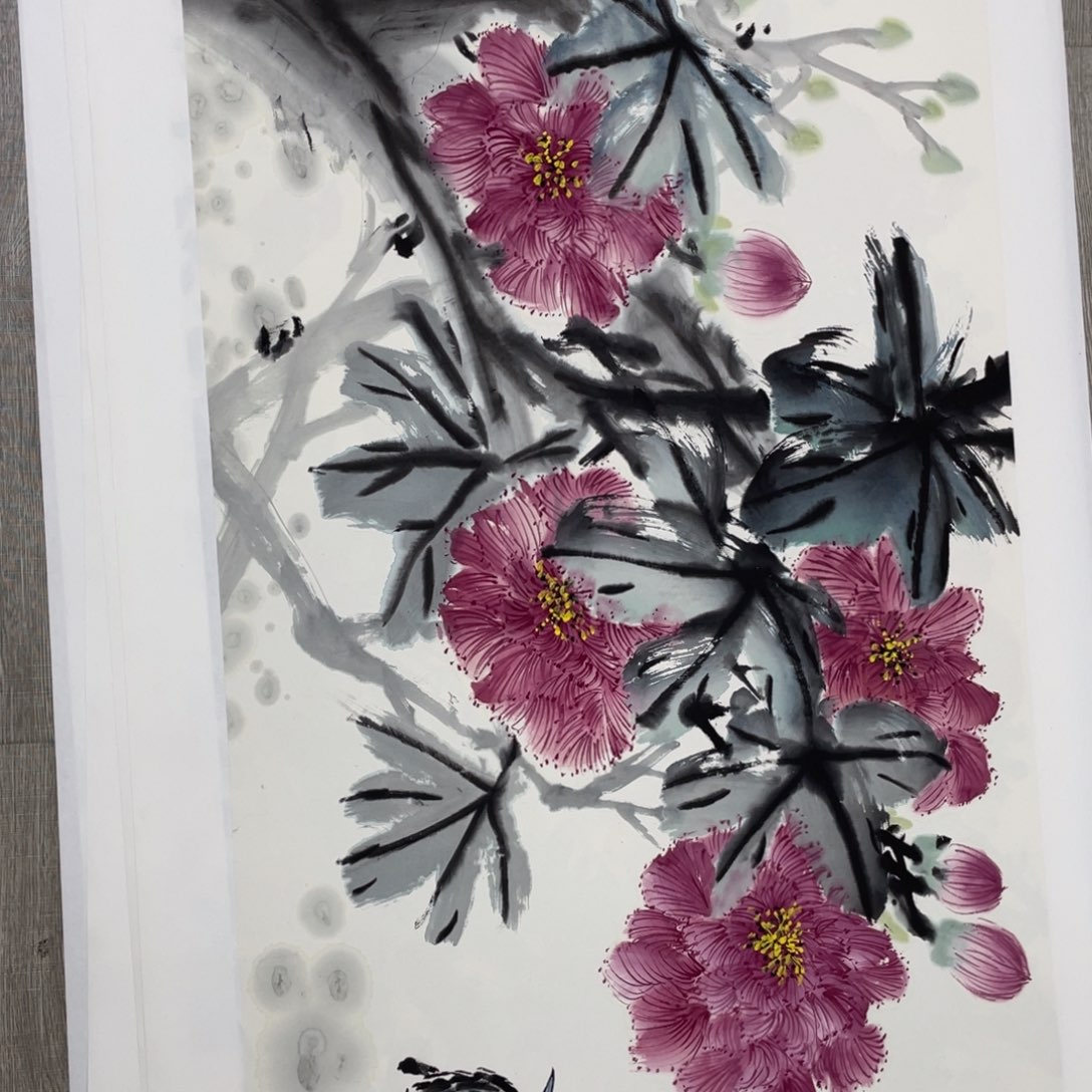 国画韦建老师作品欣赏