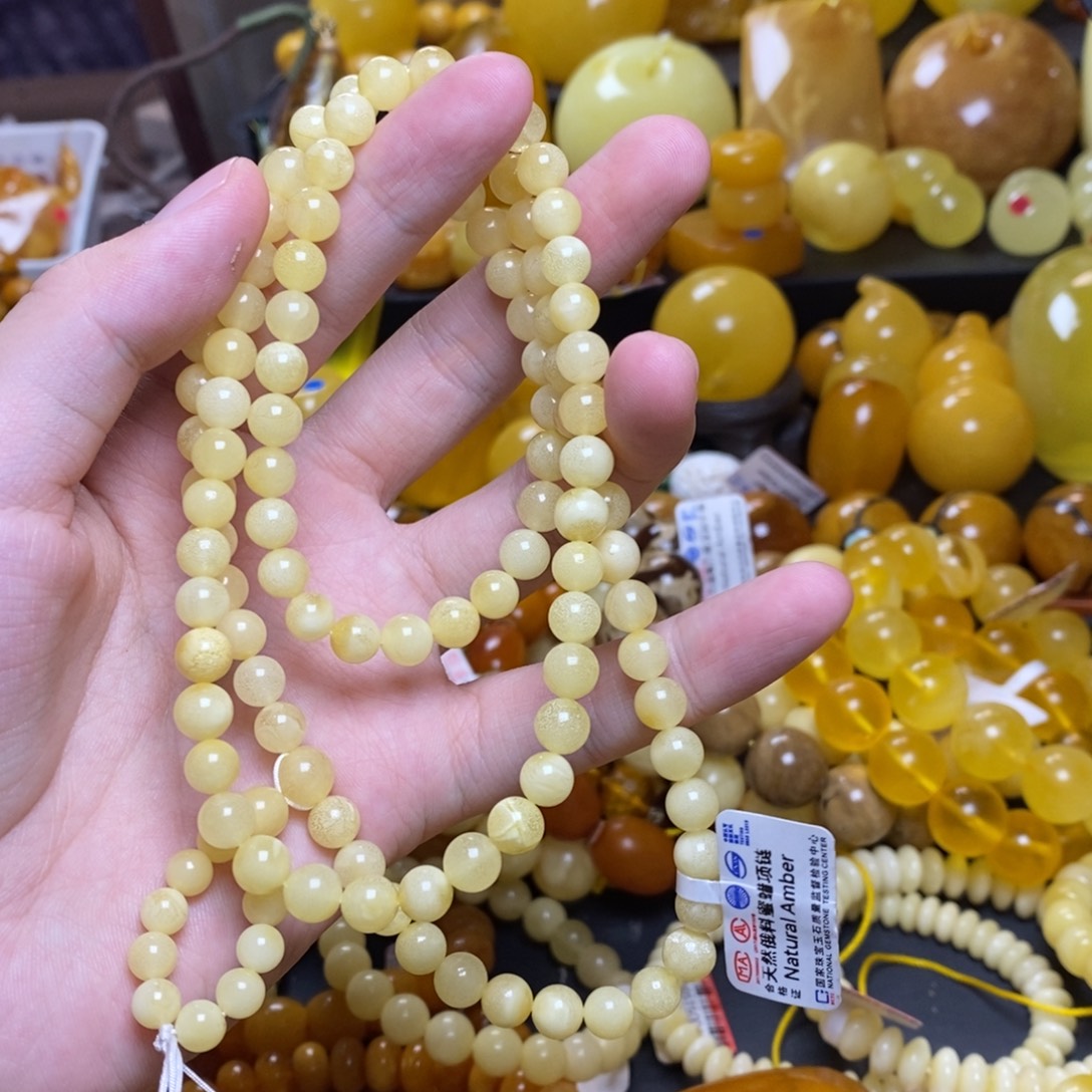 琥珀未镶嵌珠宝奇石
