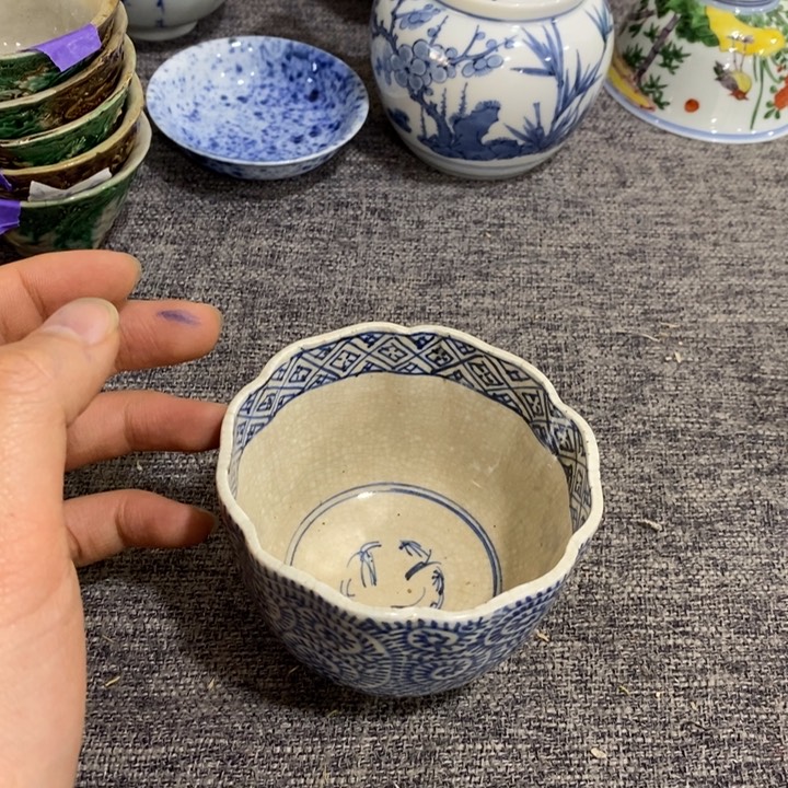 紫砂茶杯非常漂亮好看的碗