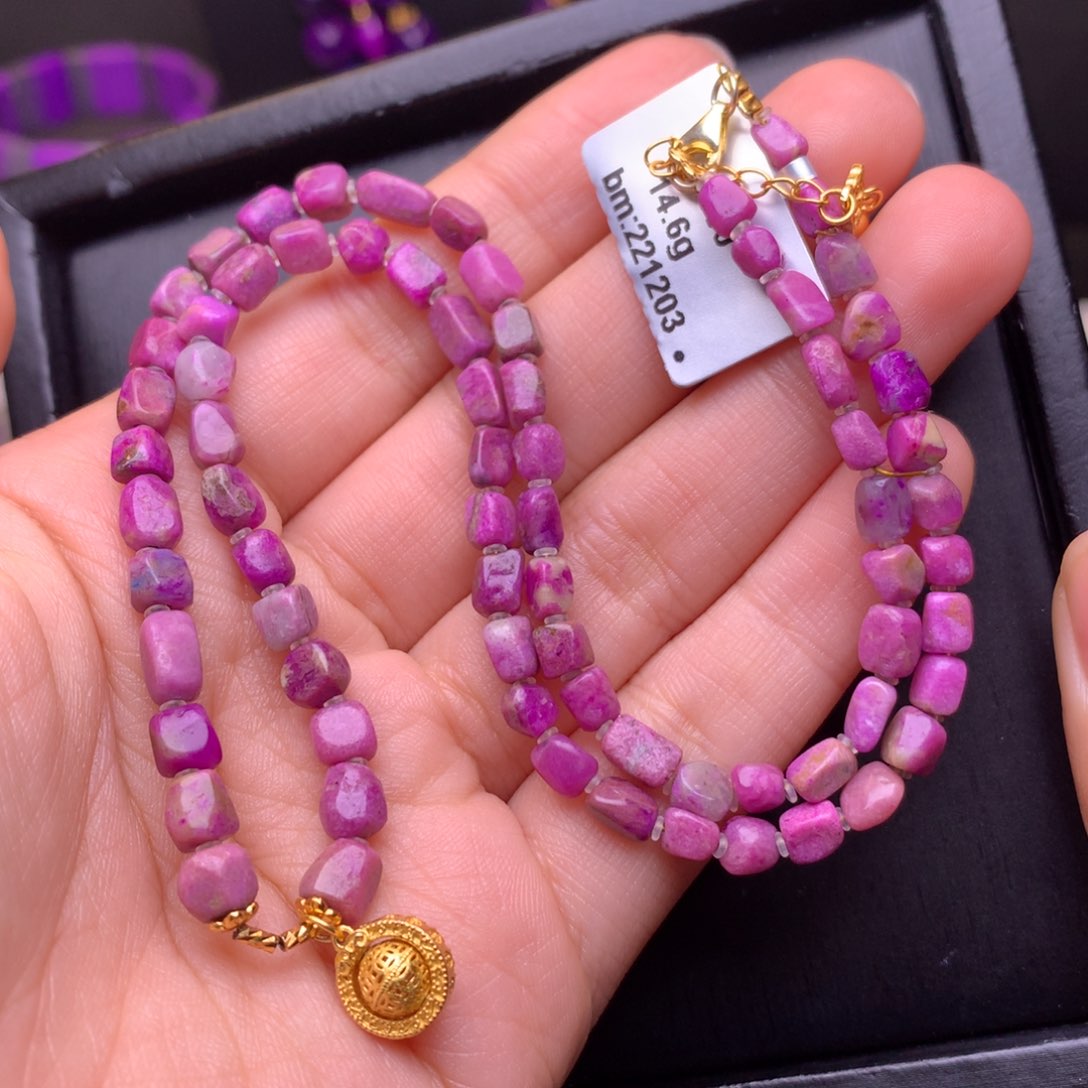 苏纪石（舒俱来）未镶嵌项链