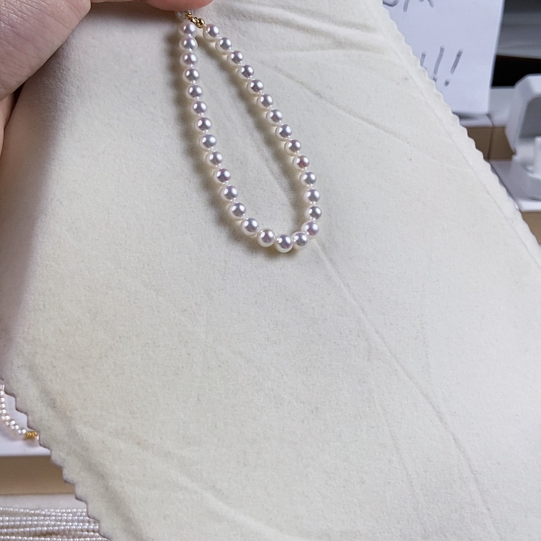 淡水珍珠手绳银S925镶嵌