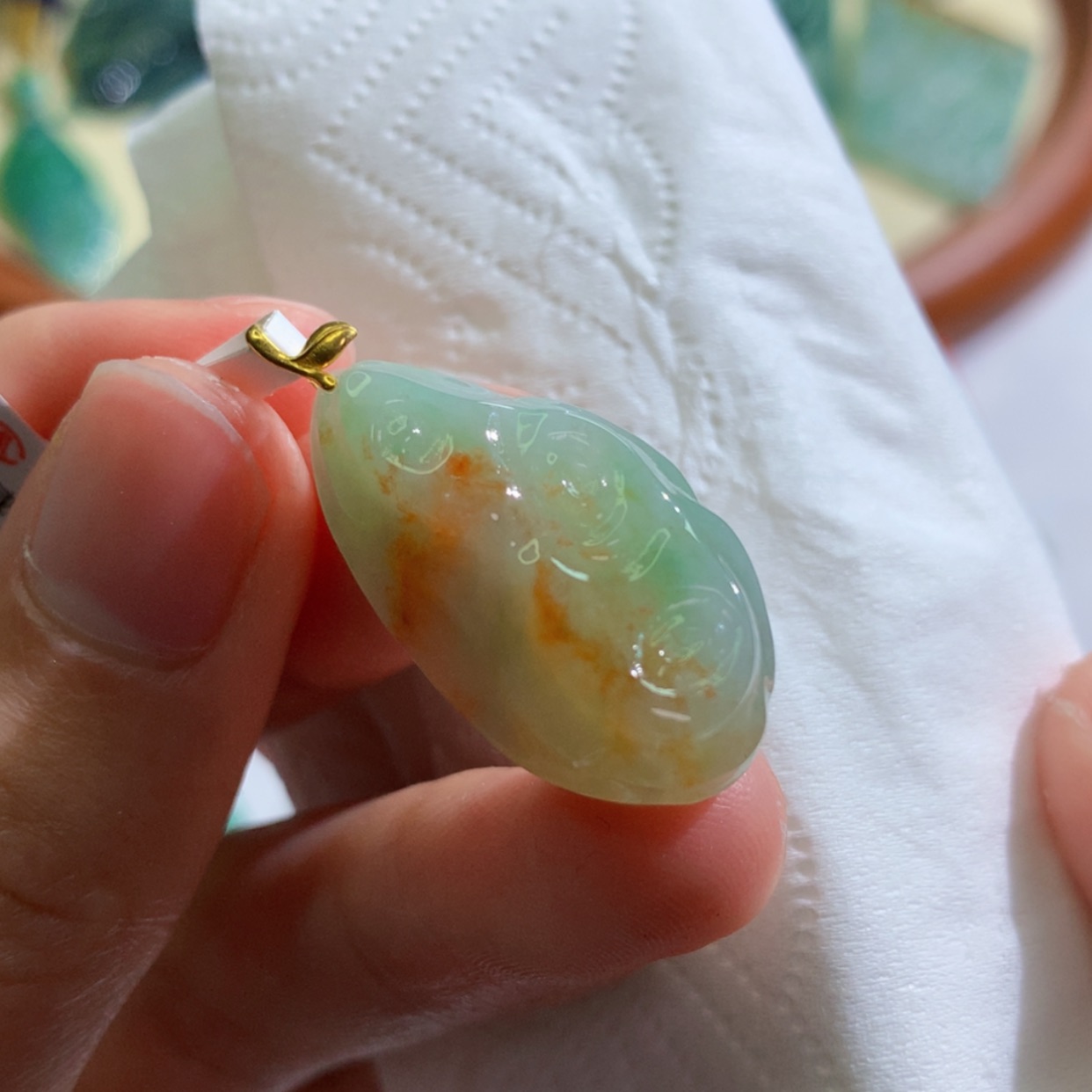 【闪购商品】翡翠吊坠(不含链)未镶嵌 5538