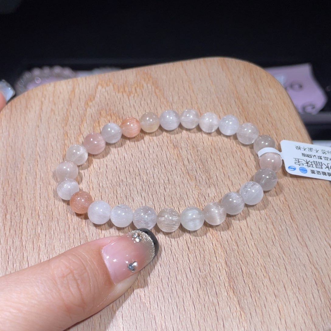 水晶手链未镶嵌30号多样性发货一M 7+