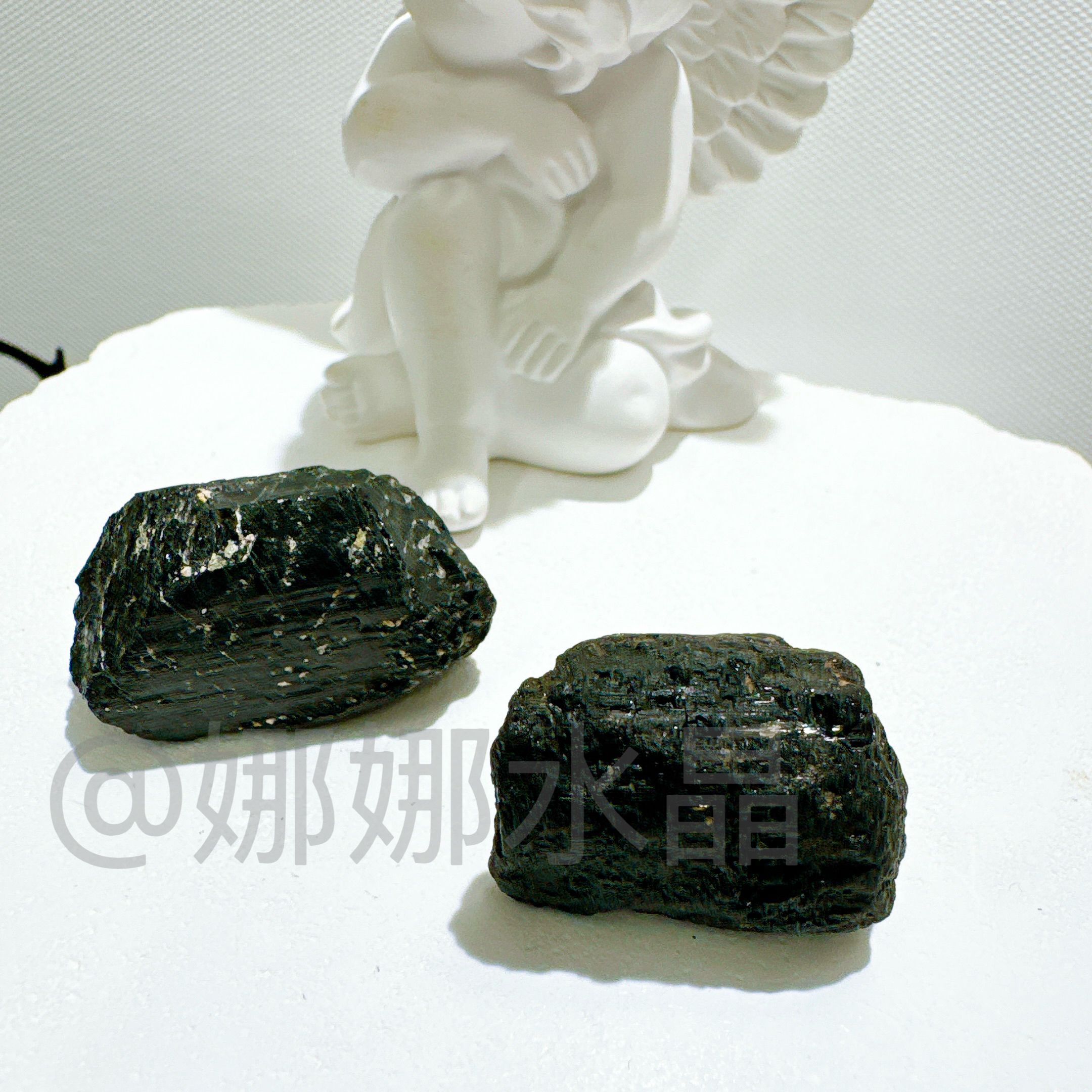  娜娜GQ纯天然黑碧玺原石多样性发其一