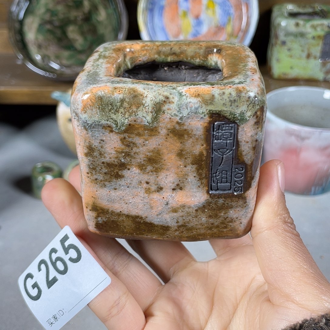 坛子姐多肉花盆方糖 内口4.2左右