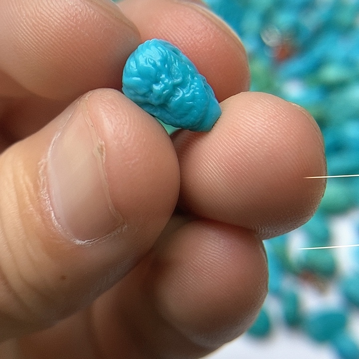 绿松石珠宝奇石未镶嵌