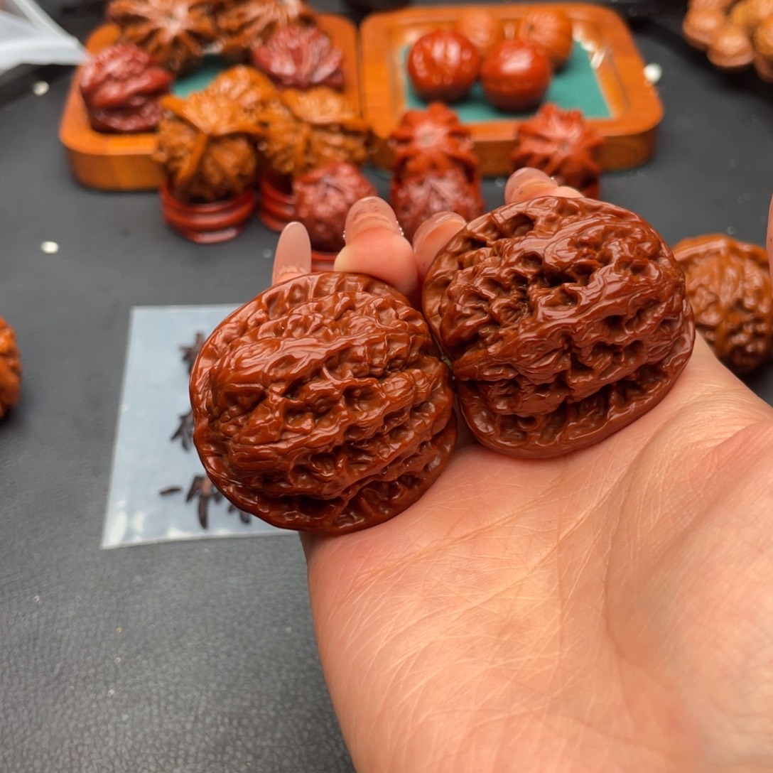 把件文玩核桃将军膀