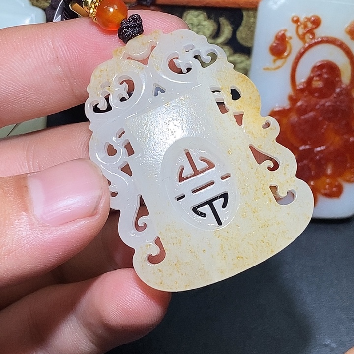和田玉未镶嵌颈饰CC