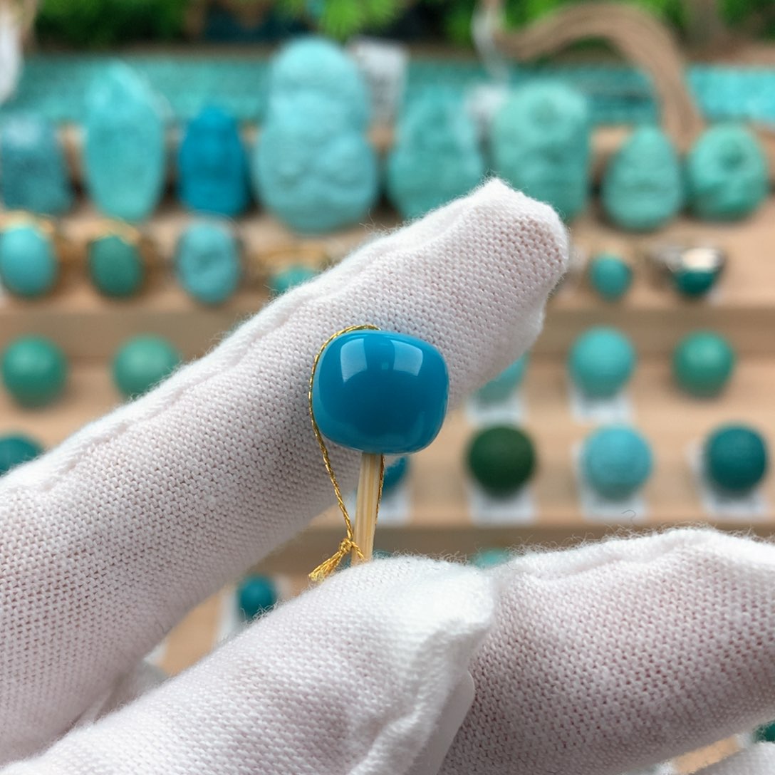 绿松石配饰未镶嵌11.3-10.0