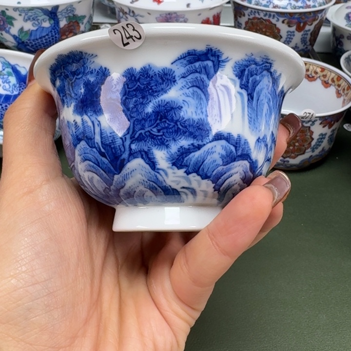 沙沙手工手绘茶具243