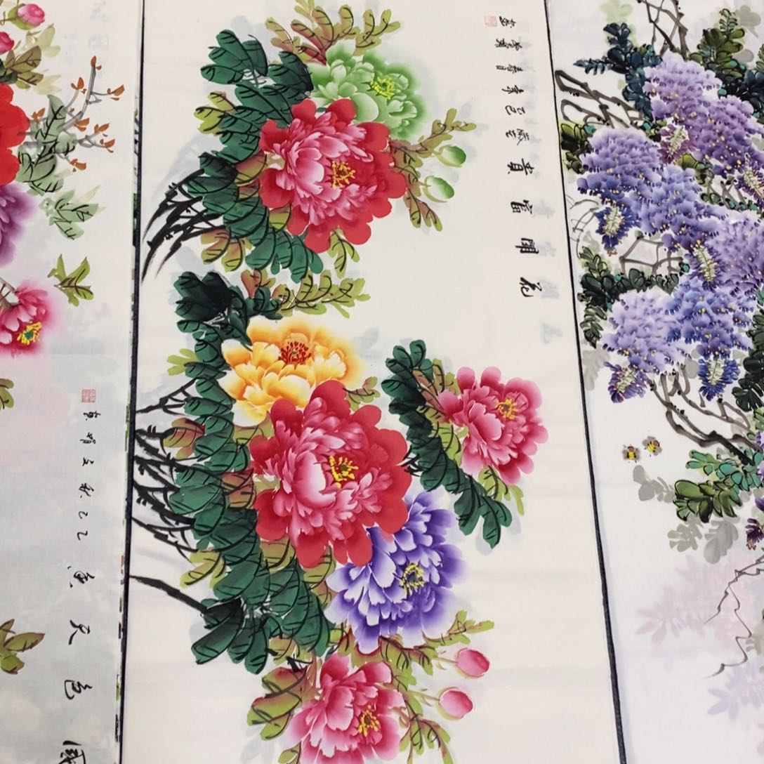 国画尺寸140✖️70四尺精品纯手绘画画画