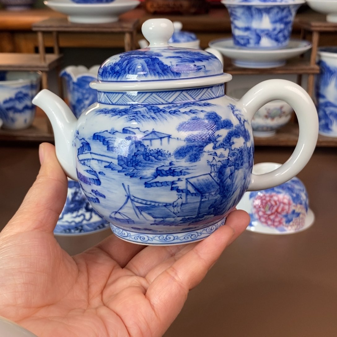 景德镇陶瓷手工手绘