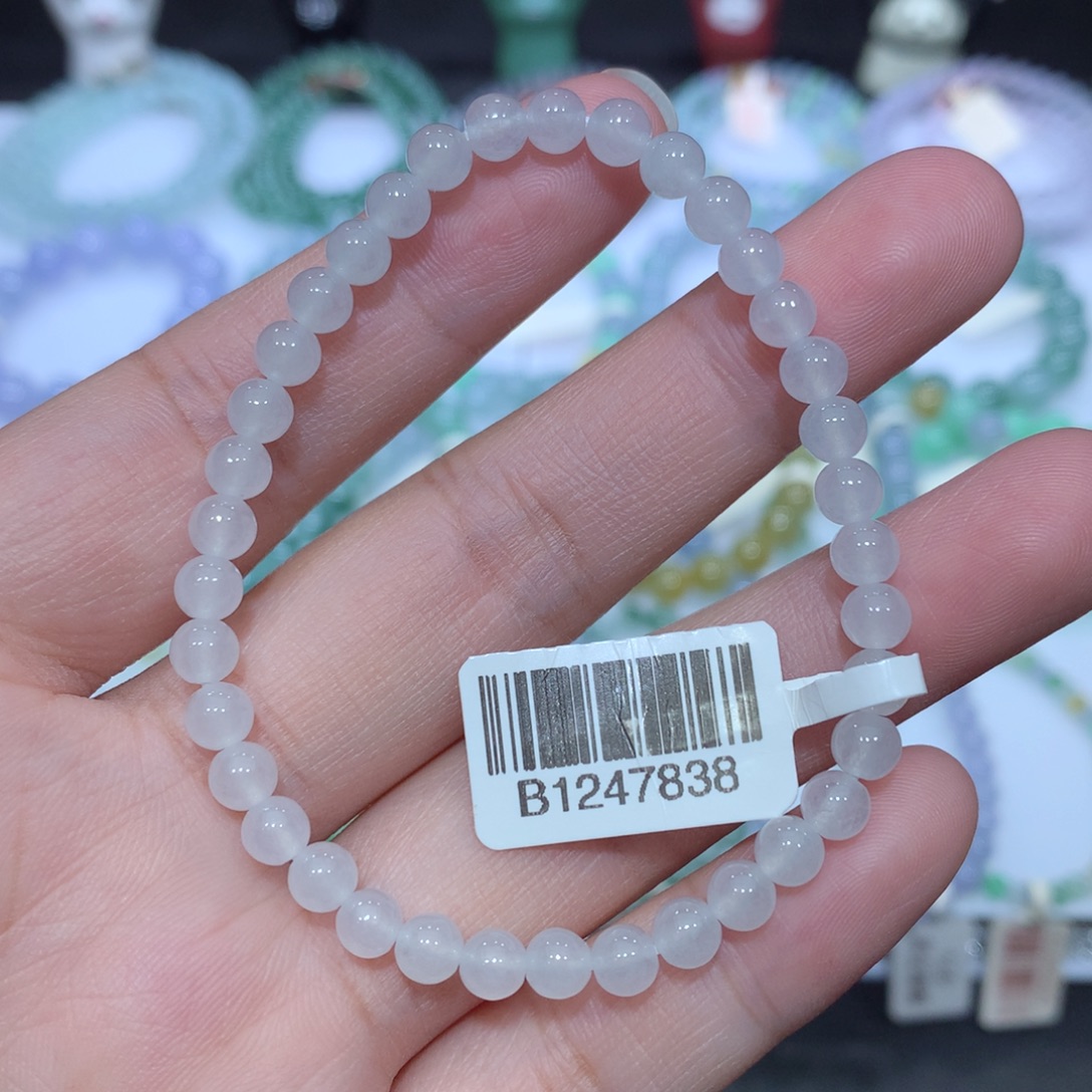 翡翠未镶嵌手串天然