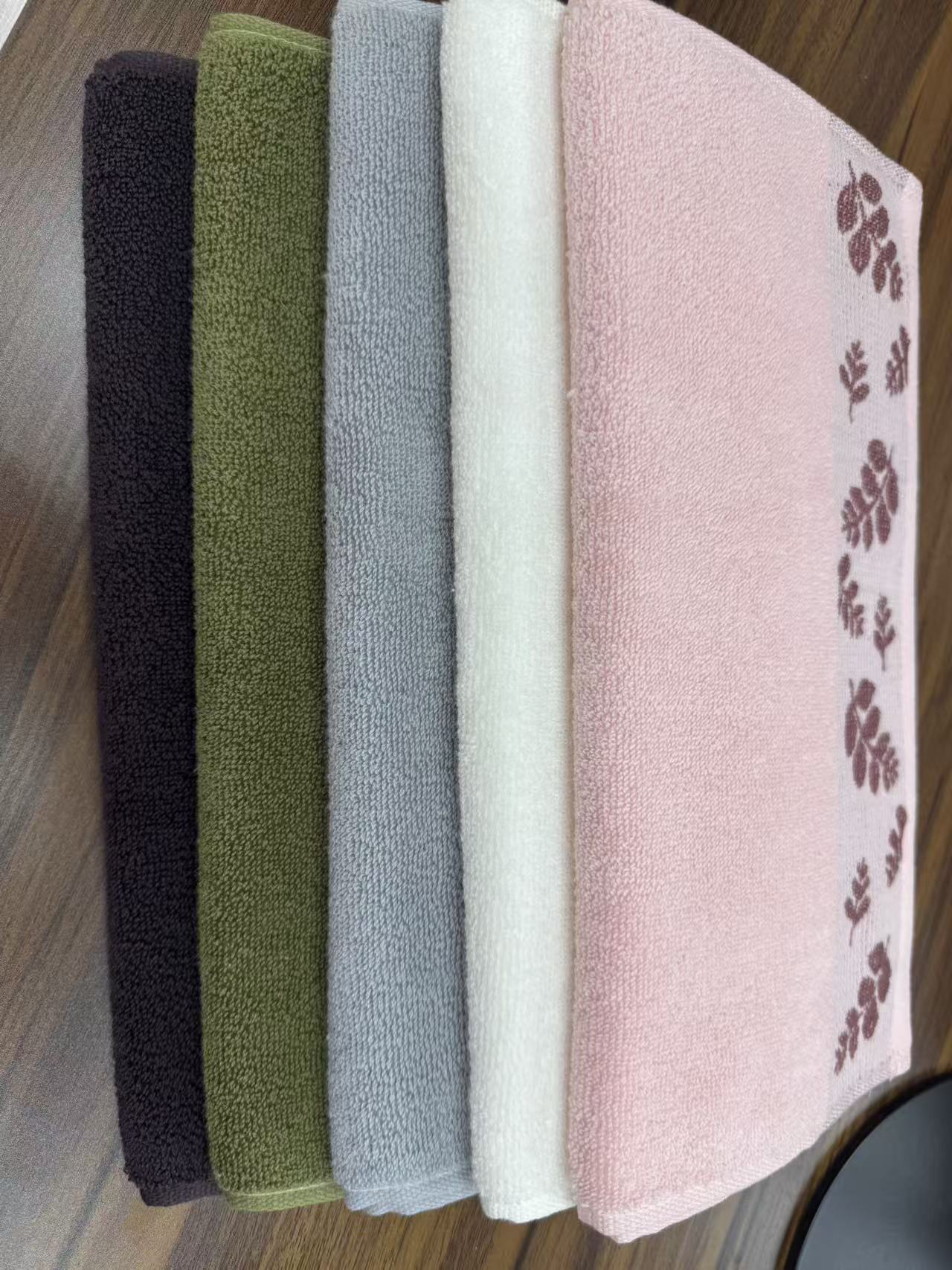 树叶毛巾--纯棉超吸水不掉毛通用