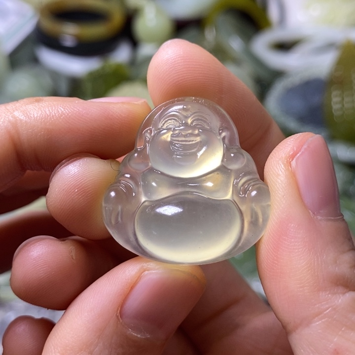 岫玉岫玉颈饰未镶嵌