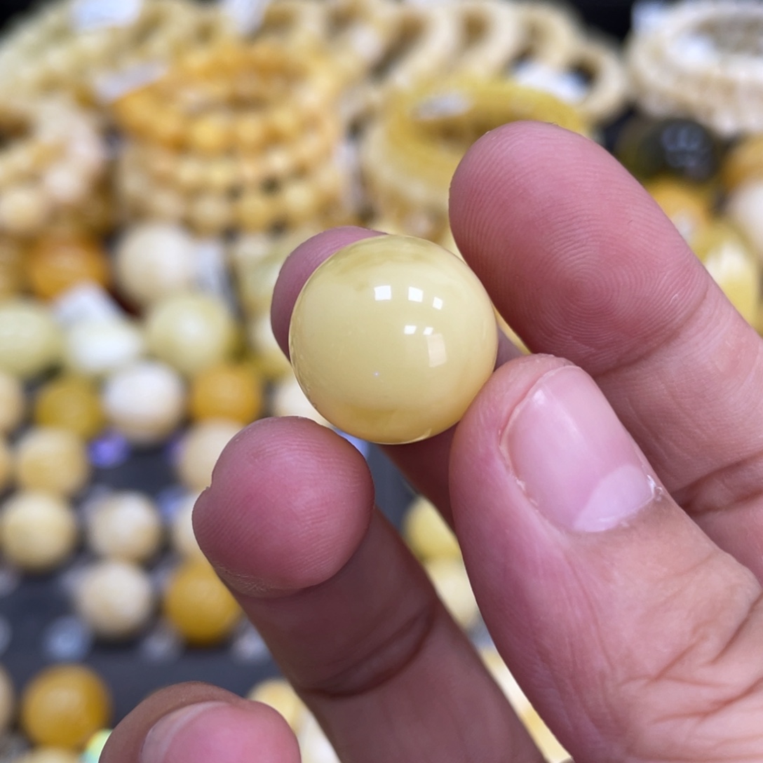未镶嵌蜜蜡裸石16mm
