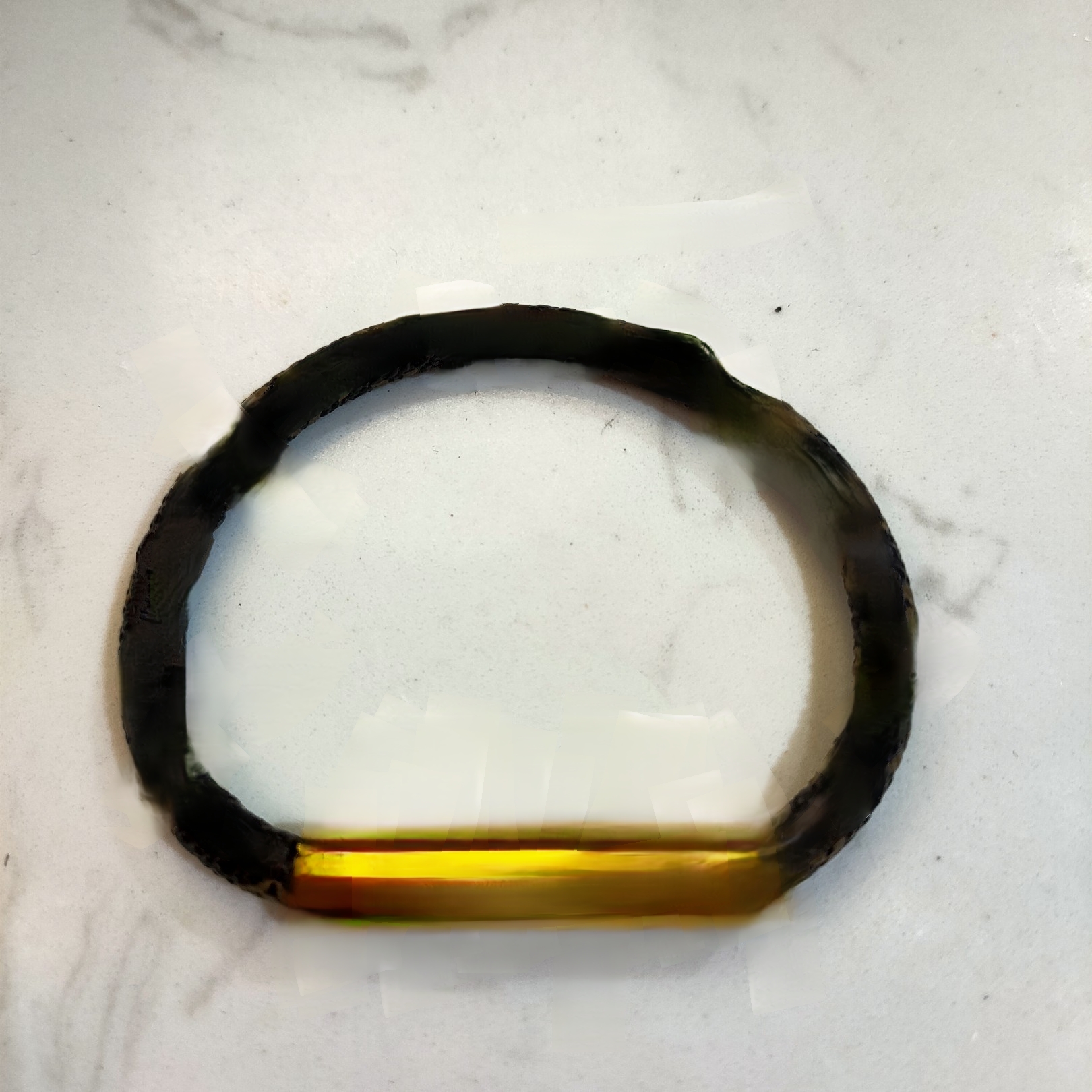 铜合金皮质手链 皮绳手链 度18k 时尚洋气百搭轻奢精致