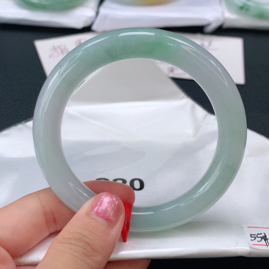 翡翠手镯未镶嵌翡翠手镯55.6