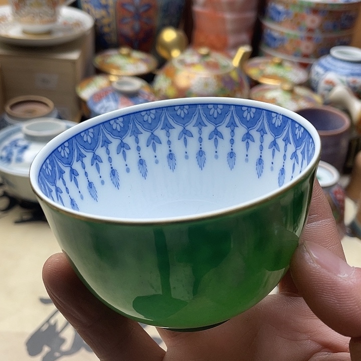 瓷片004 一人直播，看品直播间说序号