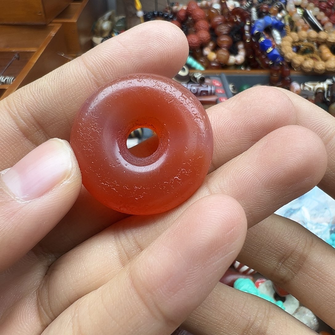 面***纱玛瑙/玉髓未镶嵌手链