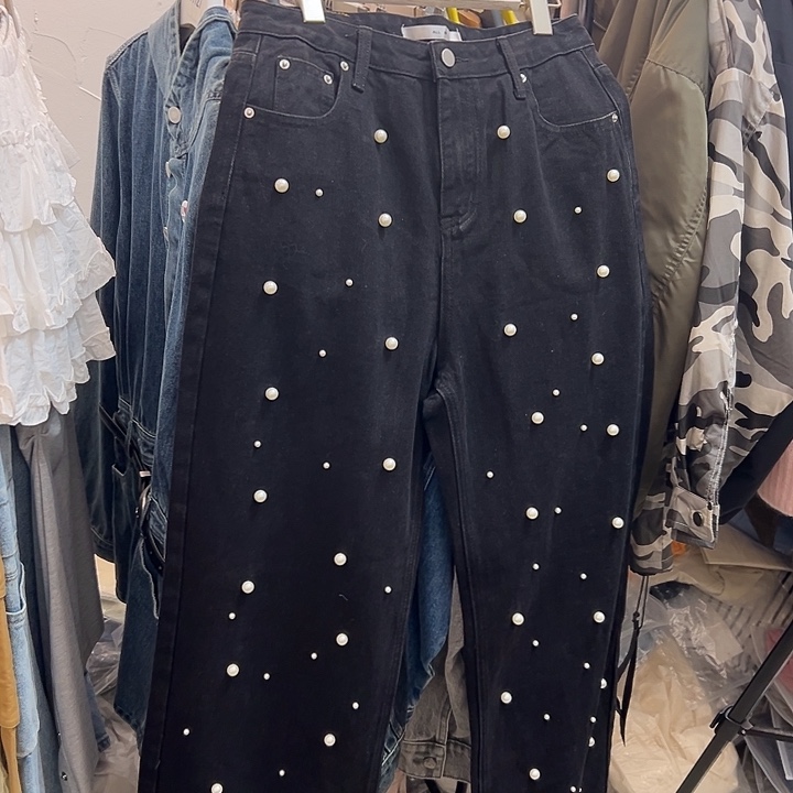 今天新款 黑色珍珠牛仔裤 L 1 