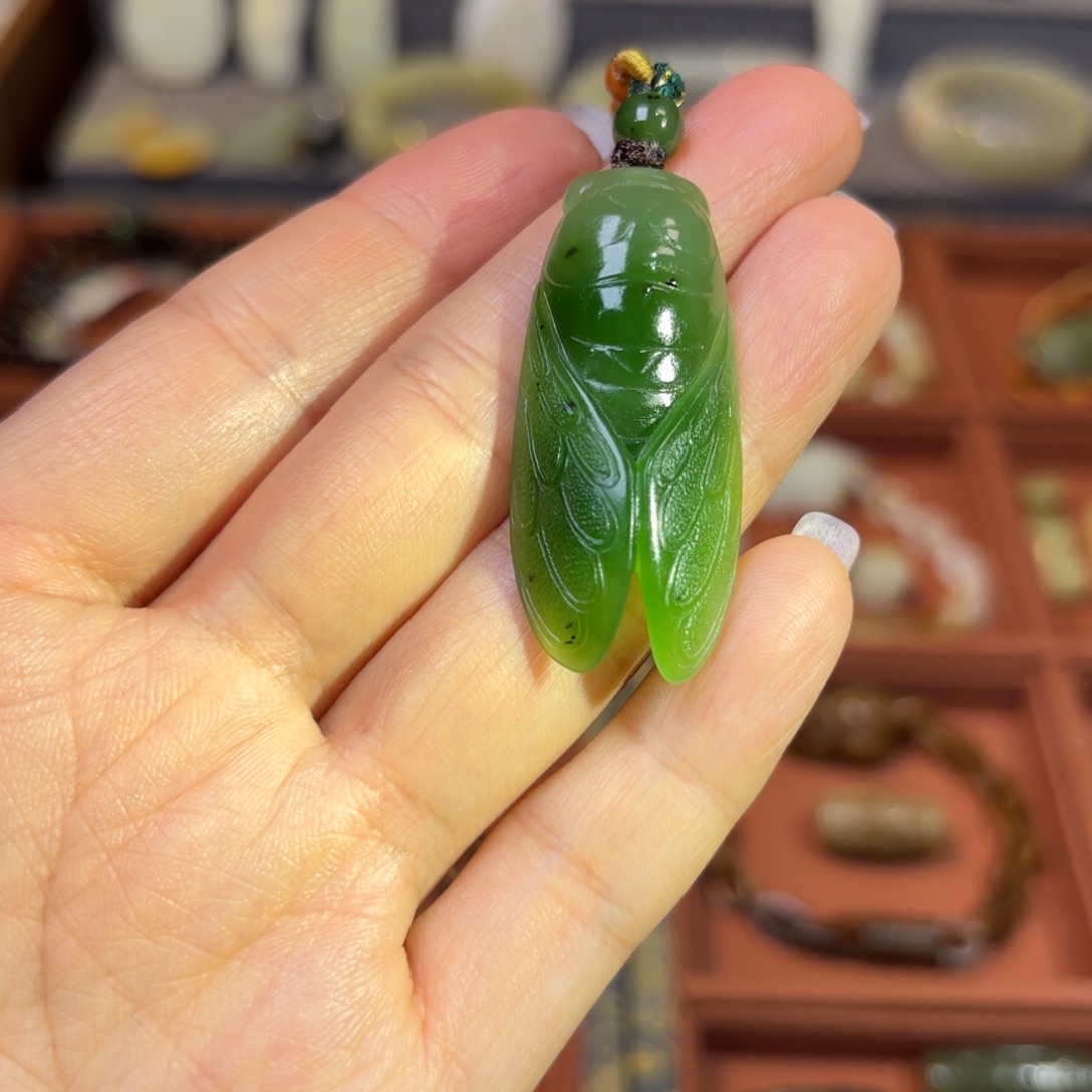 和田玉（碧玉）未镶嵌颈饰