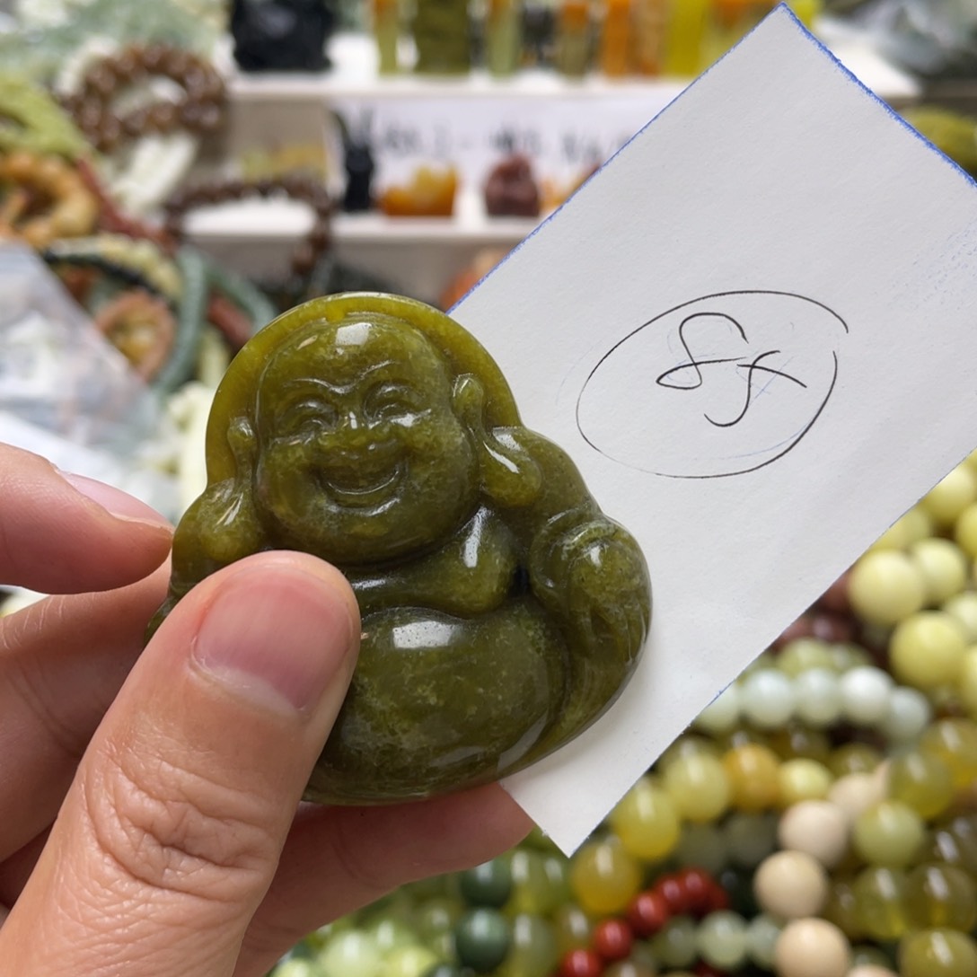 蛇纹石玉手链未镶嵌